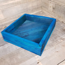 Reclaimed Wooden Crate Box - Blue