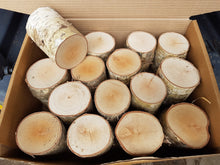 Full Round Logs - Kiln Dried Birch - 10cm Long